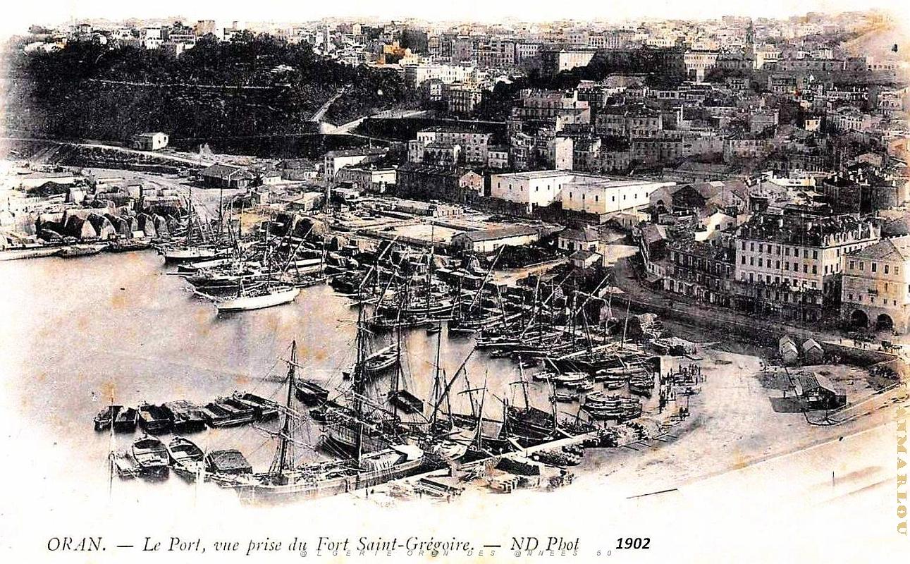 Oran - Port - Vue du Fort Saint-Gregoire - 1902.jpg
